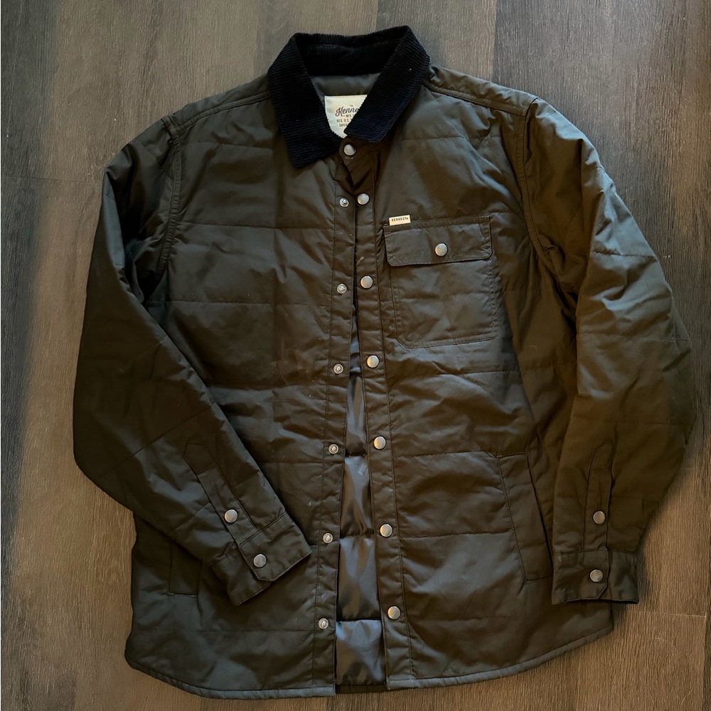 The Kennedy Men's Black Quilted Jacket
